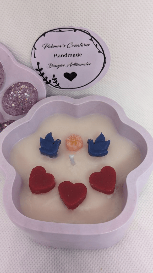 Bougie patte de chat 