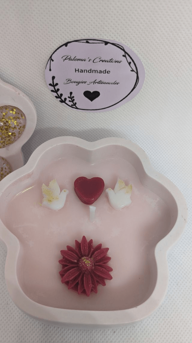 Bougie patte de chat 